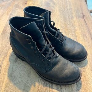 Red Wing Shoes Dark Leather Men's Boots blacksmith